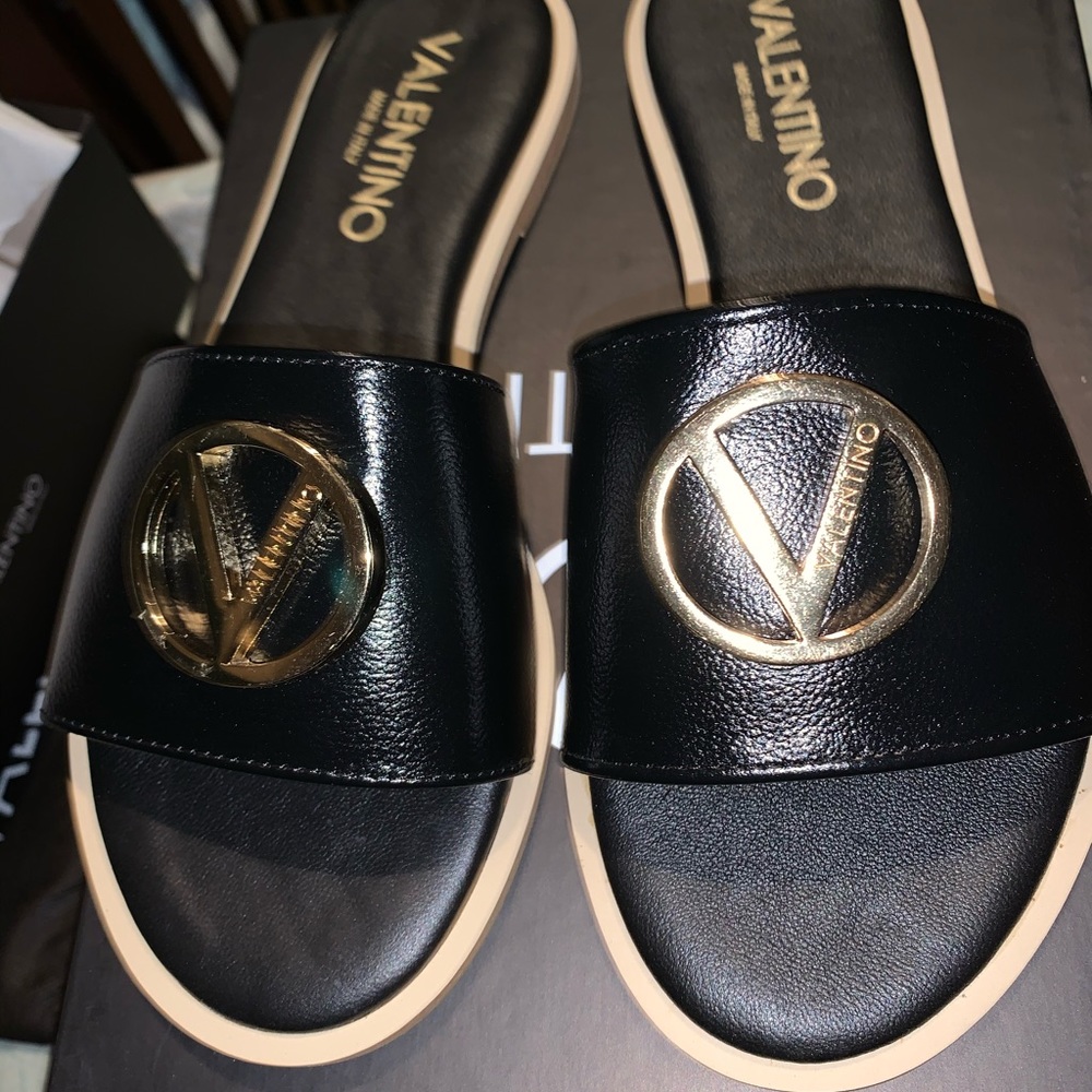 Valentino slipper sandals